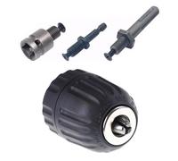 Mandrino autoserrante da 0,8-10mm 3/8-24UNF Adattatore for punta da trapano filettato Convertitore a cambio rapido adatto for SDS adatto for trapano a percussione Plus