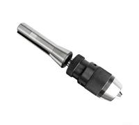 Mandrino autoserrante per morse Taper MT2 con gambo R8 | Capacità da B10 a B22 | Mandrino per tornio a 3 ganasce senza chiave per fresatrice CNC trapano a pressa (asta B18 R8 da 1-16 mm)