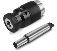 Mandrino Autoserrante per MT2 -B16 MK2 Da 1-16Mm per Trapano Tornio Adattatore A