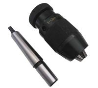 MANDRINO AUTOSERRANTE TRAPANO COLONNA 1-13 MM ATTACCO CONICO ADATTATORE MT2 B16