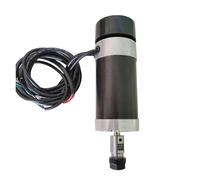 Mandrino brushless ER11/ER16 da 500 W, 48 V, + morsetto 55 mm con viti + driver motore + alimentatore 10,5 A Basso rumore, alta precisione(Model A,ER11)