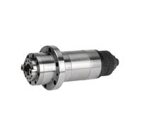 Mandrino CNC BT30 con puleggia a cinghia 45 denti 90 mm for fresatura CNC BT30 ATC Morsetto a petalo + molla a disco + barra di trazione(5 bearings 8000 rpm)