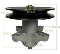 Mandrino coltello per Oleo-Mac Polo 108/15.5 108/17 108/20 Tornado 108/15.5 6...