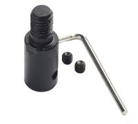 Mandrino di accoppiamento per lama per sega, adattatore M10 per albero motore da 5 14 mm, materiale in acciaio (6 mm)