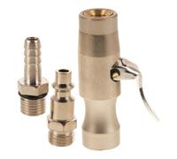 Mandrino di bloccaggio per pneumatici, adattatore per gonfiatore per