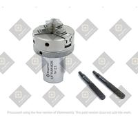 Mandrino di piccolo diametro 50 mm con filettatura M12 x 1 + adattatore mandr...