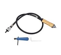 Mandrino di prolunga per albero flessibile Mandrini per trapano in gomma ABS in lega di alluminio da 0,3 a 6,5 mm per utensili smerigliatrice per trapano elettrico Lucidatura