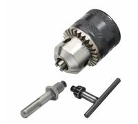 Mandrino di Ricambio per Trapano a Cermagliera 1.5-13mm 1/2" 20UNF con Adattatore SDS PLUS e Chiavino di Serraggio