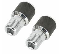 Mandrino di tenuta per rubinetto, M6-M19, adattatore da 3/8", strumento di bloccaggio regolabile per chiave per la lavorazione dei metalli, perforazione e filettatura in officina, 2 pezzi