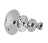 Mandrino, filettatura M33 x 3,5, pannello flangia macchina, lavorato senza sbavature, strumento accessorio for macchine utensili, molte dimensioni disponibili (Color : 75mm M18x2.5)