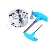 Mandrino for la lavorazione del legno ad alta precisione a 4 griffe, mandrino for la lavorazione del legno da 4 pollici 100 mm, utilizzato for torni for la lavorazione del legno e accessori for tornio