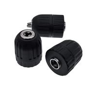 Mandrino for tornio 1 pz 0,8-10 mm 1/2-20UNF mandrino for trapano filettato 2-13 mm 3/8-24UNF chiave di conversione mandrino for trapano in trapano elettrico mandrino a 3 griffe(0.8-10mm 24UNF)