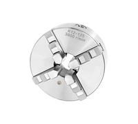 Mandrino for tornio autocentrante a 4 griffe K12-125 da 125 mm, foro passante 30 mm