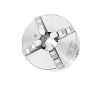 Mandrino for tornio autocentrante a 4 griffe K12-160 da 160 mm, foro passante 45 mm