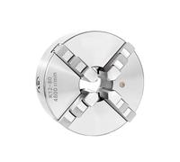 Mandrino for tornio autocentrante a 4 griffe K12-80 da 80 mm, foro passante 16 mm