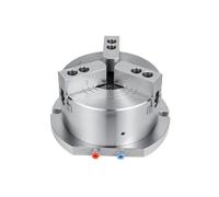 Mandrino for tornio da 4 pollici, 3 griffe, pneumatico verticale, diametro del foro del mandrino ad aria compressa 23 mm