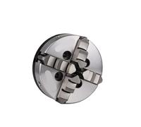 Mandrino for tornio for legno mini a rotazione manuale K02-50/63/80/100 a 4 griffe autocentrante da 50/63/80/100 mm (1,94/2,48/3,15/3,94 piedi)(K02-80)