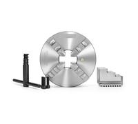 Mandrino for tornio in metallo autocentrante a 4 griffe da 200 mm da 1pc da 8 pollici K12-200 for la lavorazione del legno e dei metalli