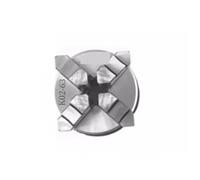 Mandrino for tornio K02-63 a quattro griffe, M14*1 for mini utensili for tornio fai da te in metallo e legno K02-63 Biella(Silver)