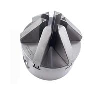 Mandrino for tornio mini a 6 griffe da 100 mm, autocentrante, tipo manuale, K13-100, mandrino a scorrimento