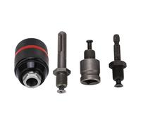 Mandrino for trapano Autoserrante senza chiave Gamma di serraggio da 1/2 pollice 2-13 mm Utensile a cambio rapido Mandrino adattatore for punta da trapano (Color : Hex 63mm Length)