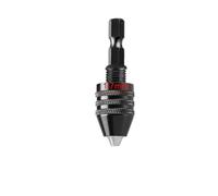 Mandrino for trapano senza chiave 0,3-4mm Cacciavite for trapano elettrico Convertitore a percussione Adattatore for cambio rapido (Color : Hexagon B 0.3-3.4mm)