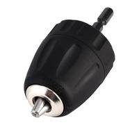 Mandrino for trapano senza chiave 3/8-24UNF 0,8-10MM Clip for mandrino for punta da trapano elettrico con adattatore for asta con codolo esagonale da 1/4''