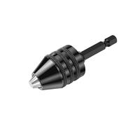 Mandrino for trapano senza chiave Punte for trapano elettrico autoserrate Utensili for fissaggio a pinza Convertitore adattatore a cambio rapido con codolo esagonale da 1/4" (Color : 0.6-8.0mm)