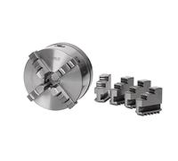 Mandrino girevole a 4 punti, 160 mm, D1-4", centralmente eccitante