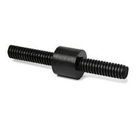 Mandrino guida per barre filettate, 1 vite trapezoidale ortodontica/invertita, T10 12 14 16 18 20 22 24 25 28 30 32 36 38 L1000 mm a T con dado, accessori per stampante 3D (T25 x 5)