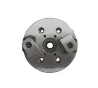 Mandrino idraulico a due griffe a forma di dito for il bloccaggio irregolare di pareti sottili 2Z-08 2Z-06 2Z-10(2Z-08 eight inches with flange)