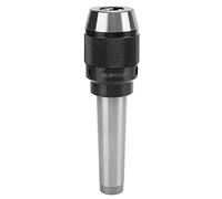 Mandrino integrale senza chiave per trapano con gambo diritto, accessorio di alta precisione per tornio, range di serraggio da 1 a 13 mm, in acciaio temprato 40Cr, per fresatrici