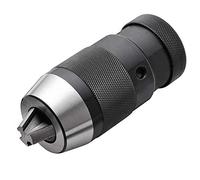 Mandrino Kedless, 1/32 "-5/8" Keyless Drill Chuck Light Duty Self-Tightening Keyless Conversion Tool per tutte le perforazioni e torni con montaggio MK2