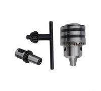 Mandrino magnetico in metallo con 1 mandrino da 5 13 mm e 3 16 mm, include adattatore per gambo da 3/4" per un collegamento sicuro a pressa del trapano (D)