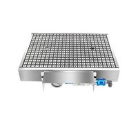 Mandrino Magnetico Permanente Ad Alta Precisione for Fresatura E Incisione CNC - Filtri di Sfiato, Design A Foro Cieco, Vacuometro da 72-85 KPa, Valvola Scorrevole A Doppio Controllo(300 * 400 mm)