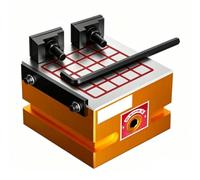 Mandrino Magnetico Permanente Precisione, Rettangolare Bloccaggio Magneti | Precisione 0,01 mm, Permanente Mandrino Magnetico Con Forza Magnetica, Per Rettifica Di Superfici Torni(150*150*90mm)
