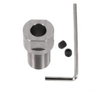 Mandrino manuale a 3 ganasce in lega con funzione autocentrante e bulloni di montaggio per un serraggio preciso nella lavorazione del legno e nella rettifica (8 mm)