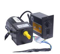 Mandrino Motoriduttore a velocità variabile con ingranaggio reversibile CA 415-4.2RPM 4RK25GN-C da 25 W. riduttore a ingranaggi 1: 3-1: 300(83rpm)