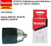 Makita Mandrino autoserrante, 13mm 196306-3 Quantità:1