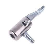 Mandrino per pneumatici da 1/4" con blocco su tutti i metalli, mini compressore d'aria portatile, estremità del tubo con connettore a spillo per riparazione di tubi flessibili e mandrini, accessori e