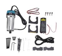 Mandrino per router di palma a velocità variabile Tagliatrice per legno 800W Motore per utensili compatto Kit CNC Macchina 30000r/min 6 velocità con mandrino da 1/4