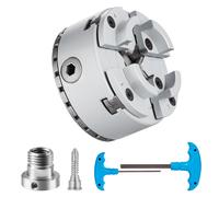 Mandrino per Tornio 4 Griffe KP96 φ96mm Autocentrante Rettifica Fresatura