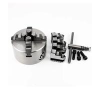 Mandrino per tornio da legno K12-100 Set di mandrini for tornio manuale autocentrante a 4 griffe da 100 mm