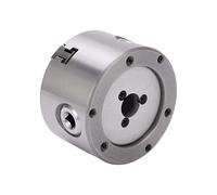 Mandrino per tornio in metallo, mandrino a foro passante grande, mandrino autocentrante per tornio, mobili a 3 griffe diametro 80 mm per tornio fresatrice CNC lavorazione del legno