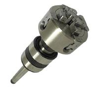 Mandrino per tornio indipendente da 70 mm a 4 ganasce con centro girevole Mt 4 filettatura 14X1-Amz208