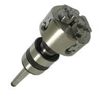 Mandrino per tornio indipendente da 70 mm a 4 ganasce con centro girevole Mt 4 filettatura 14X1-Amz207