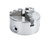 Mandrino per tornio K11-125 Tornio a 3 griffe con mandrino a scorrimento da 125 mm, manuale for metallo di precisione