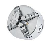 Mandrino per tornio Mandrino for tornio 100mm 4 griffe autocentrante K12-100 manuale mini metallo