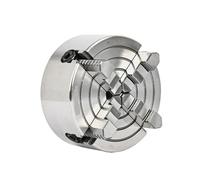 Mandrino per tornio Mandrino for tornio da 125 mm a 4 griffe indipendenti K72-125 con installazione posteriore a 3 fori