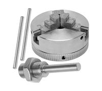 Mandrino Per Tornio Mini | Ganascia Centratrice Per Tornio Piccolo A 3 Mole,Dispositivo Autocentrante con Pinza e Accessori di Precisione per Officina Educativa Industriale e Riparazione